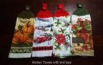 Kitchen Towels with knit tops